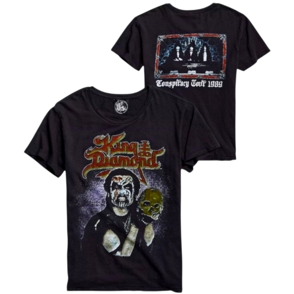 King Diamond Conspiracy Black Metal Shirt